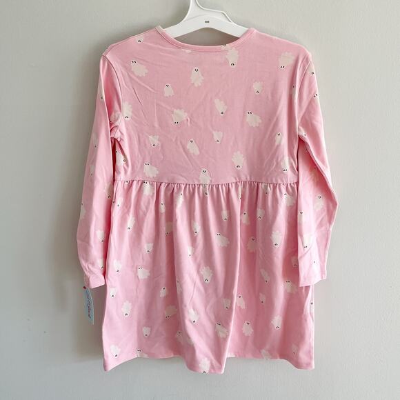 NWT GIRLS MEDIUM CAT & JACK GHOSTS DRESS - Picture 2 of 3